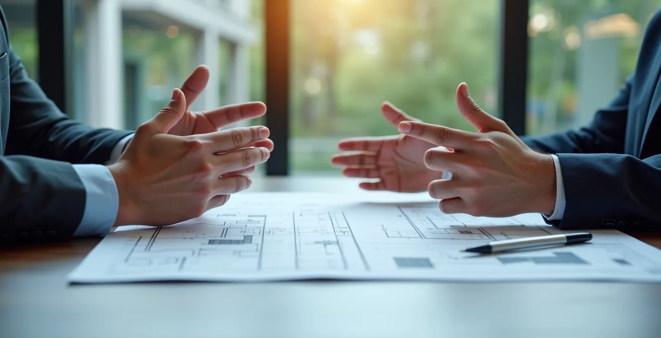 Verhandlung über bereitstellungszinsfreie Zeit bei Bauverzögerung mit Bank